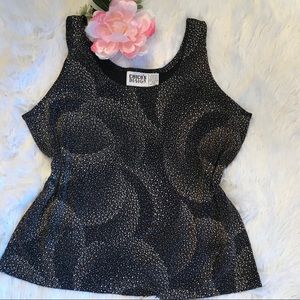 ⭐️ Chico’s Metallic Tank w/Spandex - 2